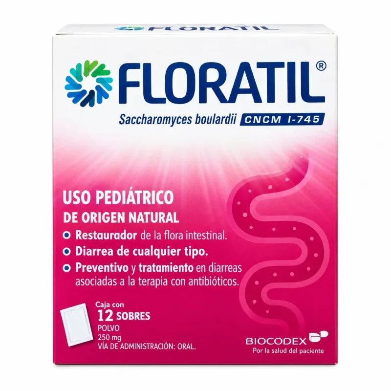FLORATIL (Restaurador de la Flora Intestinal) 12 sobres