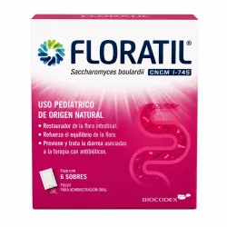 FLORATIL® Saccharomyces boulardii ( Probiótico Infantil en Sobres)