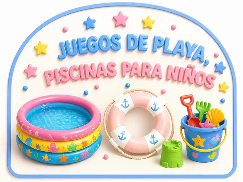 Piscinas, Inflables para niños y Juegos de Playa🏖️🥽🛟