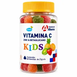 GOMITAS DE VITAMINA C- ZINC & BETAGLUCANO INFANTIL