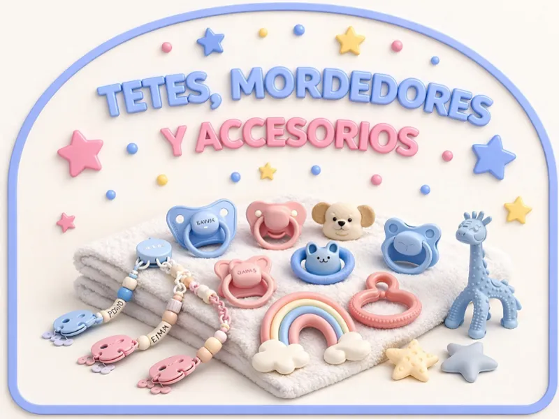 Tetes, Mordedores y Accesorios.