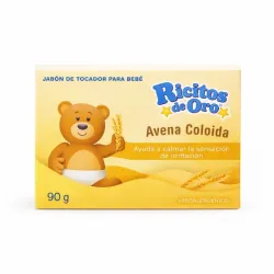 Jabón Infantil Hipoalergénico Ricitos de Oro 90g Avena Coloida 