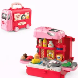 Juguete Carrito de Cocina con Accesorios.