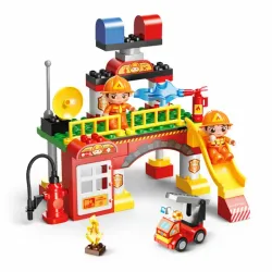 Juguete de Estacion de Bomberos 55 piezas