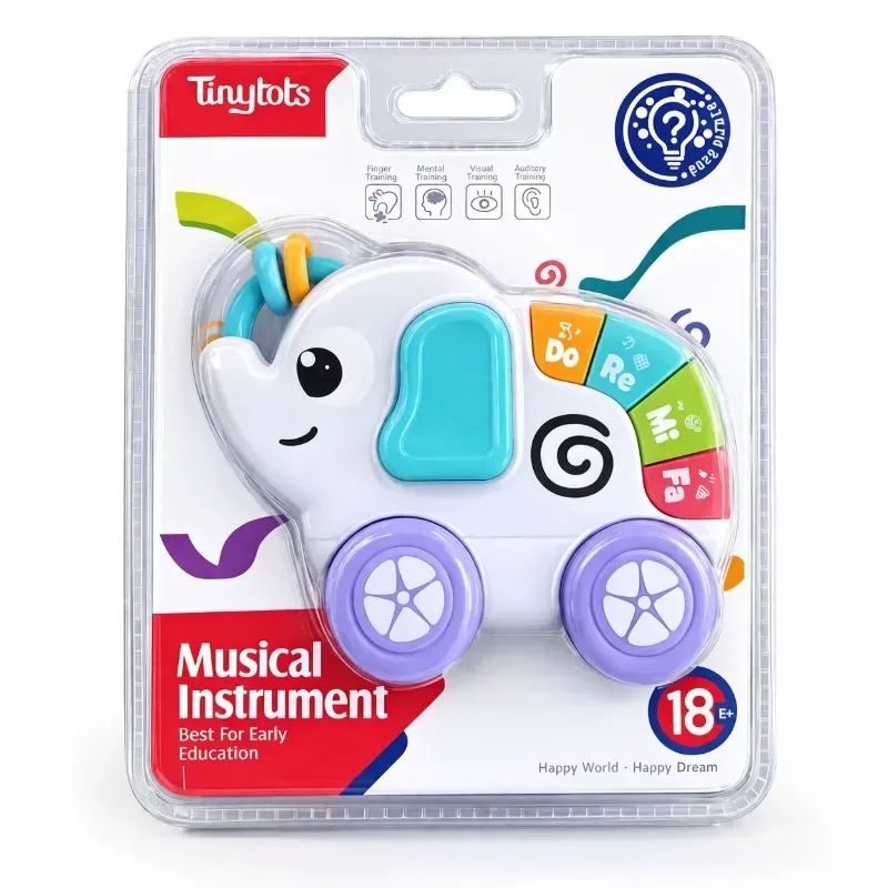 Juguete Didáctico Elefante Musical