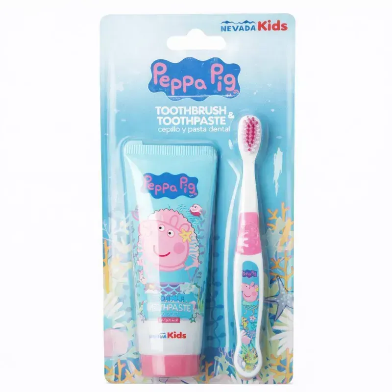 Kit Dental con Pasta + Cepillo. Peppa Pig