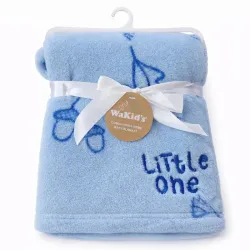Manta Antialergica Azul para Bebes 
