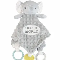 Manta de Apego con Mordedor de peluche para Bebé
