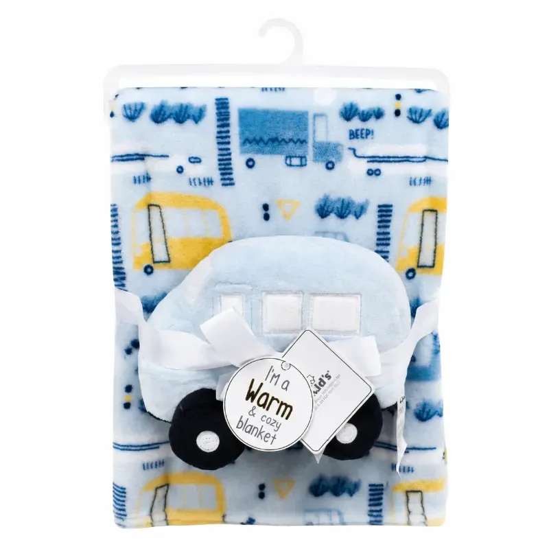 Manta para Bebé con Muñeco de Apego