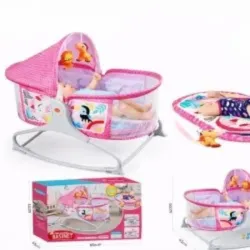 Moisés para Bebé Rosa