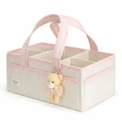 Organizador para Pañales con asa ROSA