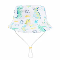 Pachanga para bebe Estampado Dinosaurio Reversible.