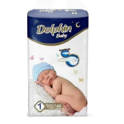 Pañales desechables Dolphin Baby Etapa 1 (40 piezas)