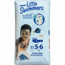 Pañales Desechables HUGGIES de Natación Etapa 5-6 (10 piezas)