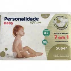 Pañales desechables Personalidade Baby talla XXG (42 piezas)