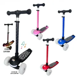 Patineta con Luces y Musica
