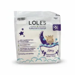 Polvo de Baño de Burbujas para Bebes Hipoalergénico.