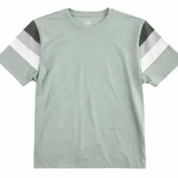 Pullover Verde con Mangas a Rayas para Niño