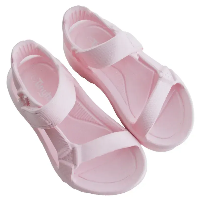Sandalias Rosa Pastel para Bebé