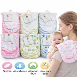 Set de 3 toalla para Buche de Bebes