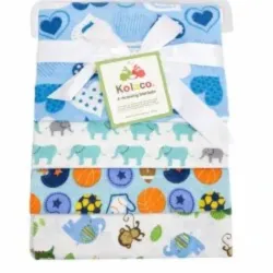 Set de 4 Pañales de Algodón para Cuna Hipoalérgico