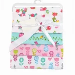 Set de 4 Pañales de Algodón para Cuna Hipoalérgico