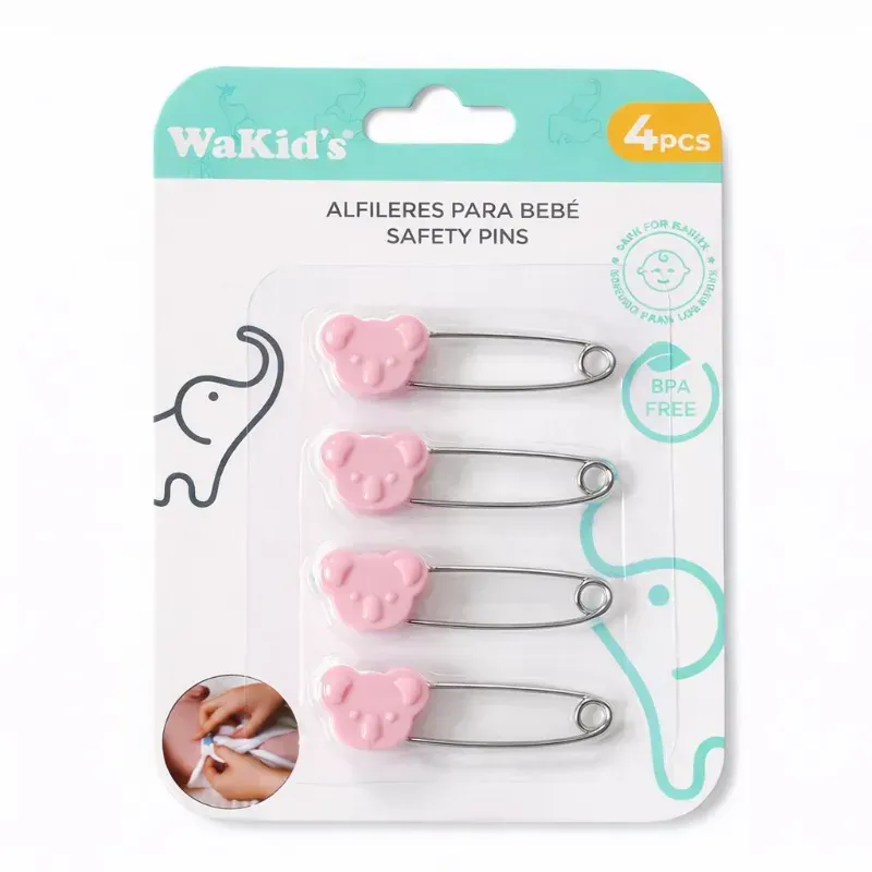 Set de Alfileres para Bebés - Rosas
