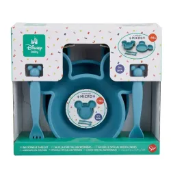 Set de Alimentación con Plato y Cubiertos Disney