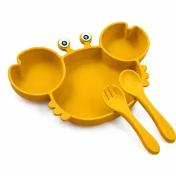 Set de Alimentación de Silicona para Bebés