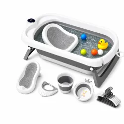 Set de Baño con Varias Piezas en Gris