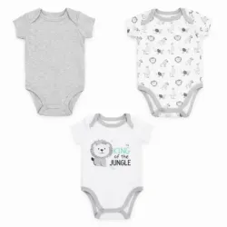 Set de Bodys Infantiles con León
