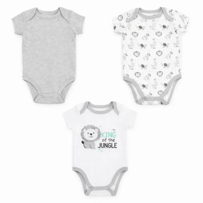 Set de Bodys Infantiles con León