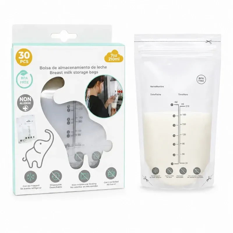 Set de Bolsas para Almacenar Leche