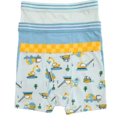Set de Boxers Temática Grúas/Camiones