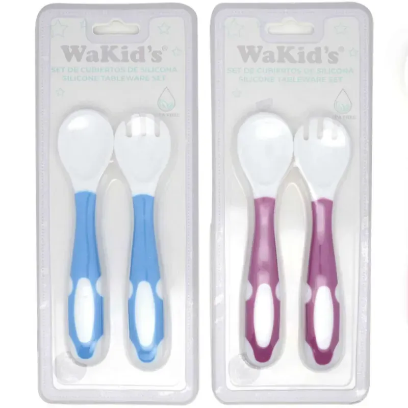 Set de Cuchara + Tenedor para Bebés