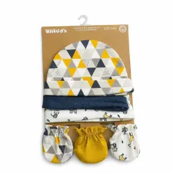 Set de Gorro y Manoplas para Bebé 