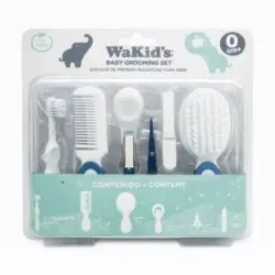 Set de Manicure + Corta uñas y Accesorios AZUL-ROSA  para Bebés