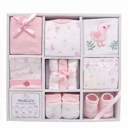 Set de Regalo para Recién Nacida 10 Piezas.
