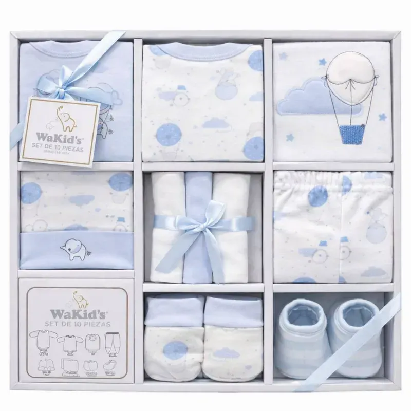 Set de Regalo para Recién Nacido 10 piezas