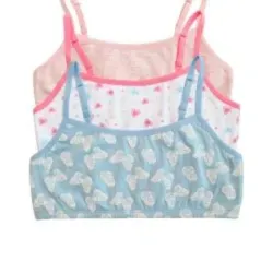 Set de Topes para niñas de Algodón Elastizado