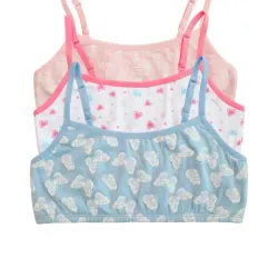 Set de Topes para niñas de Algodón Elastizado.