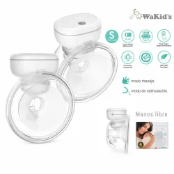 Set Doble de Extractores de Leche Materna. Manos Libres