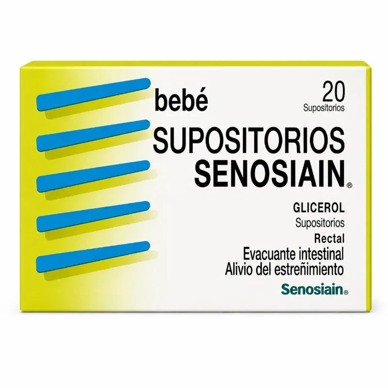 SUPOSITORIOS SENOSIAIN® BEBÉ (GLICERINA)