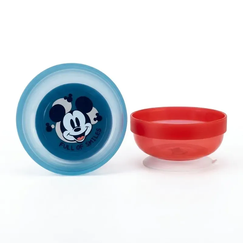 Tazón de Alimentacion con Ventosa para Bebés Mickey Mouse