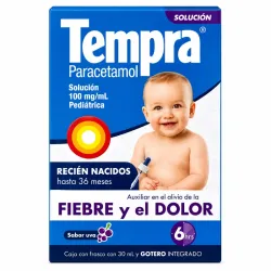 TEMPRA® Paracetamol Solución Pediátrica 100 mg/mL