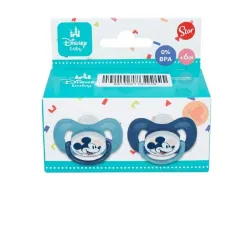 Tetes para Bebés sin BPA 100% de Silicona 6+M Disney 