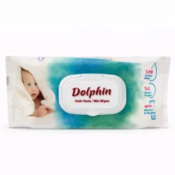 Toallitas Húmedas Dolphin Baby (72 piezas)