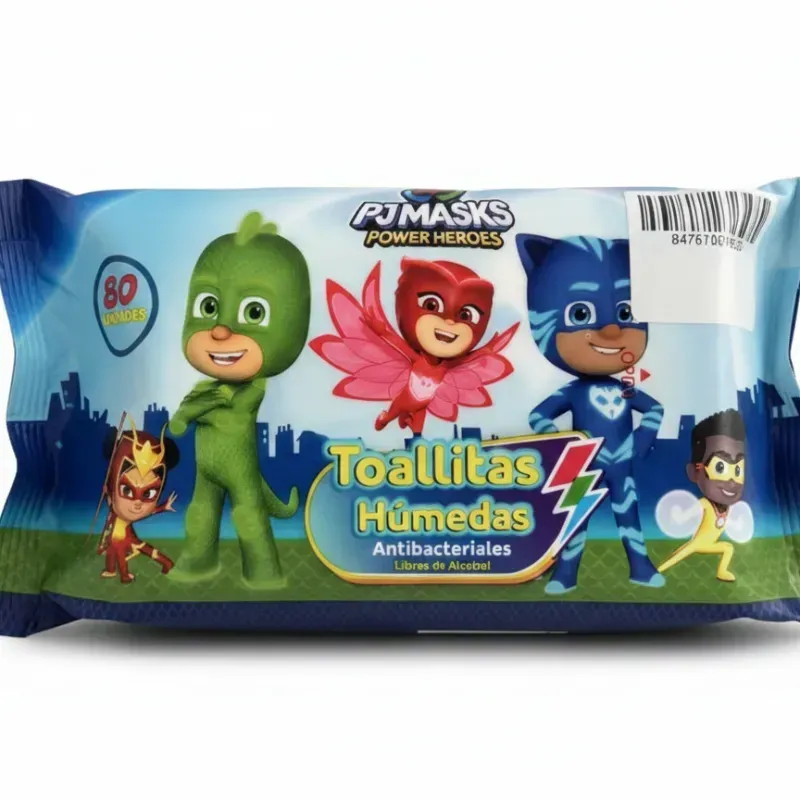 Toallitas Húmedas PJ MASKS (80 piezas)