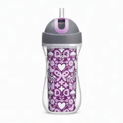 Vaso Chicco con Boquilla de Silicona de 9 Oz