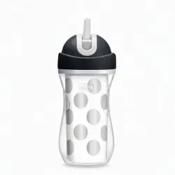 Vaso Chicco con Boquilla de Silicona de 9 Oz